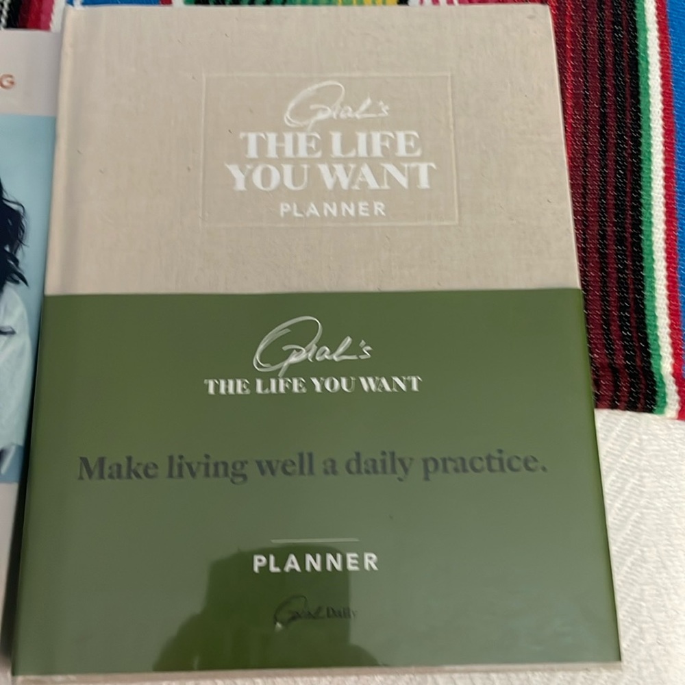 A Journal and a Planner…